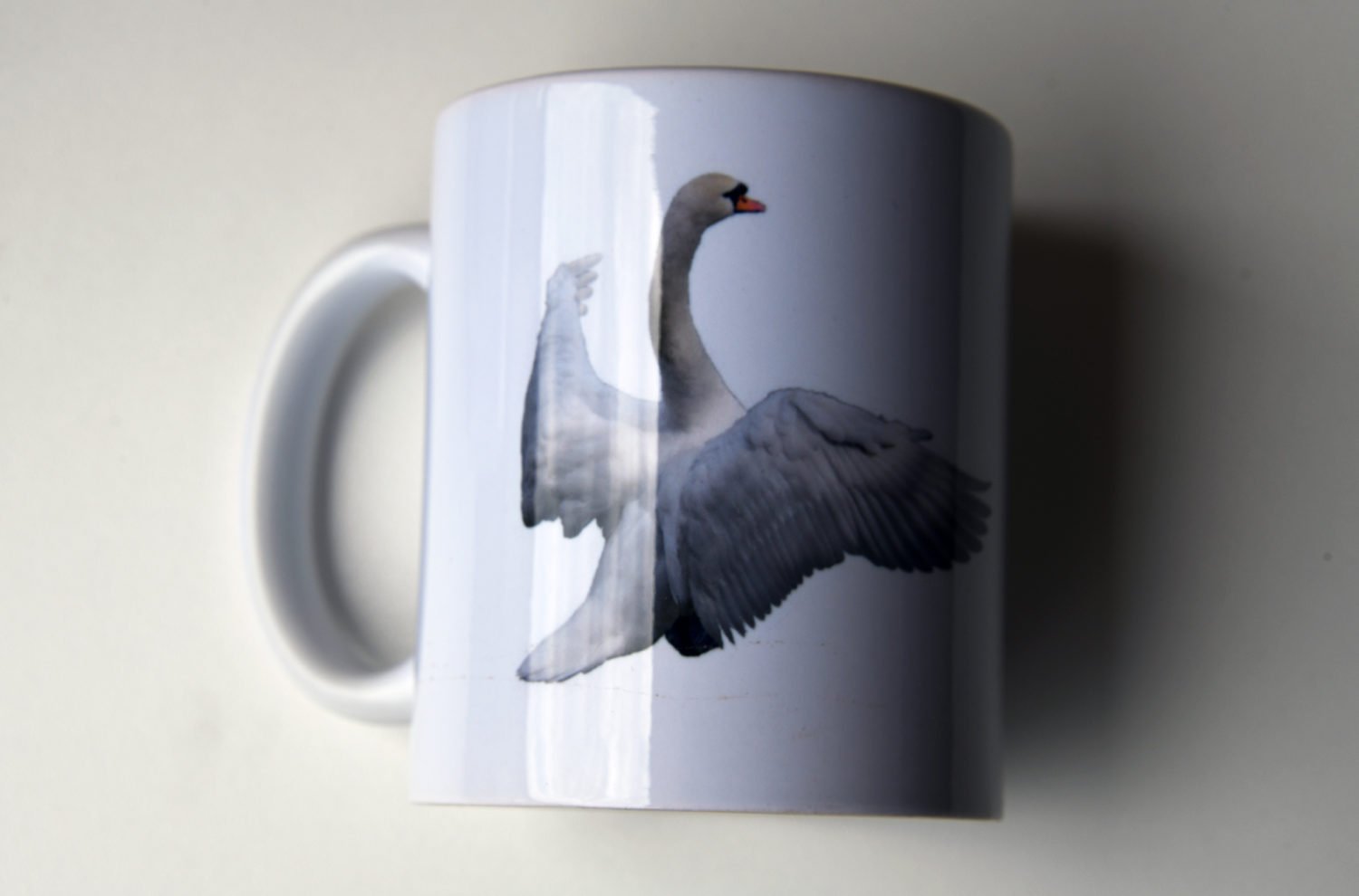 Schwan #1478 (Trinkbecher) | Swan #1478 (Mug) – Bild 4